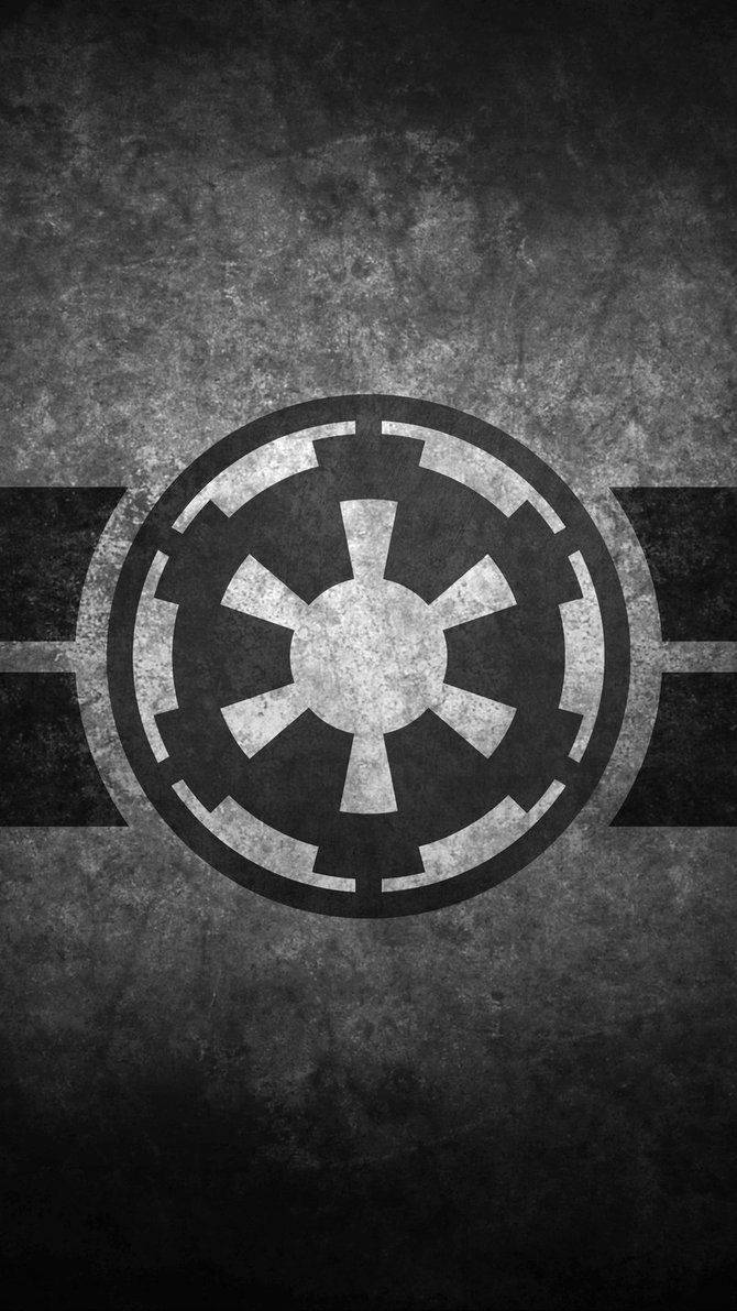 Logo Of Galactic Empire In Star Wars Cell Phone Background