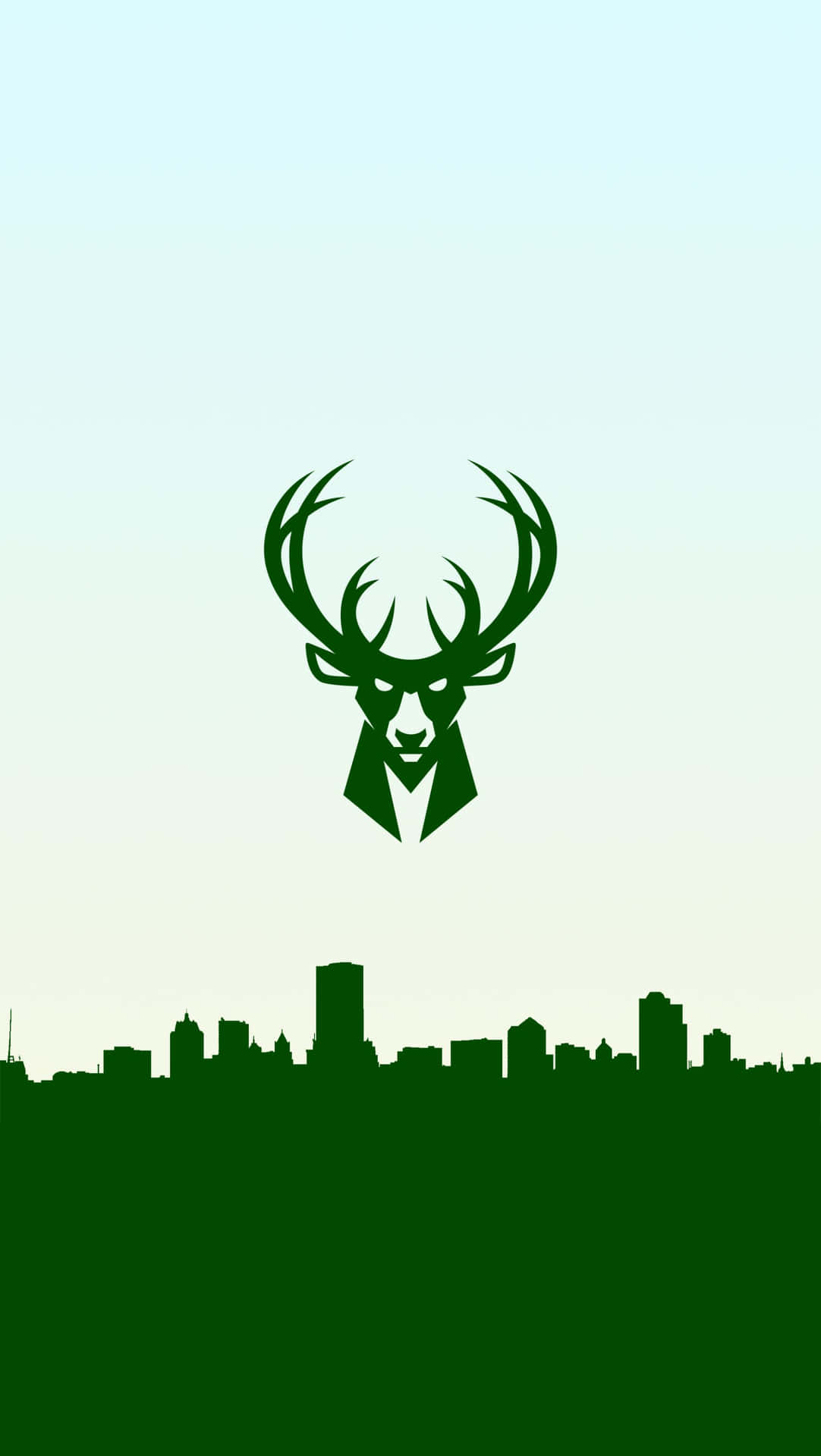 Logo Of The Milwaukee Bucks Nba Team Background