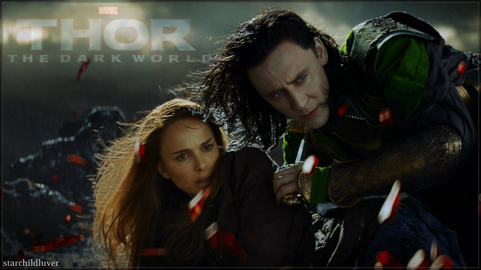 Loki And Jane Poster Background