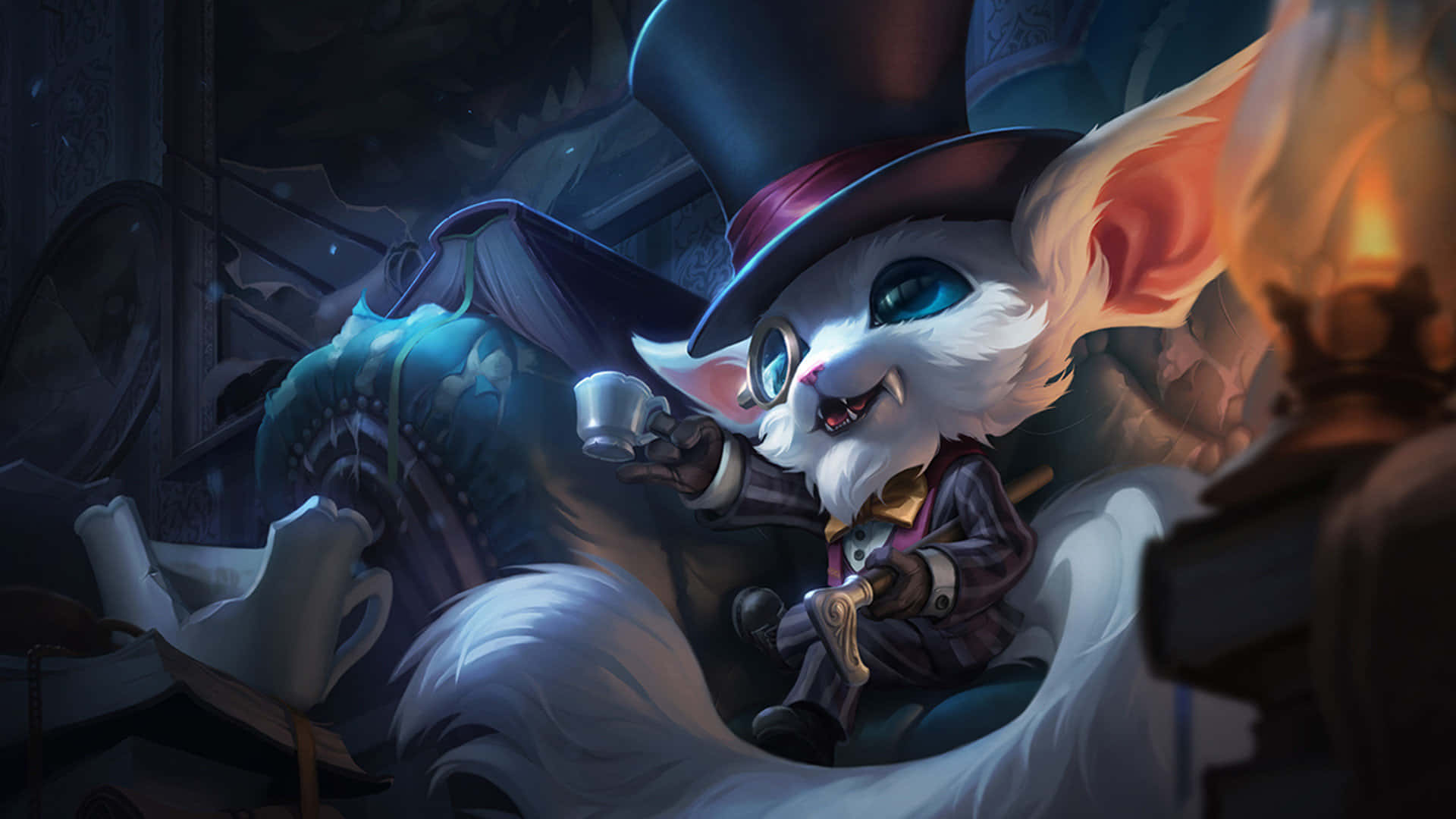 Lol 1920 X 1080 Gaming Gentleman Gnar Background