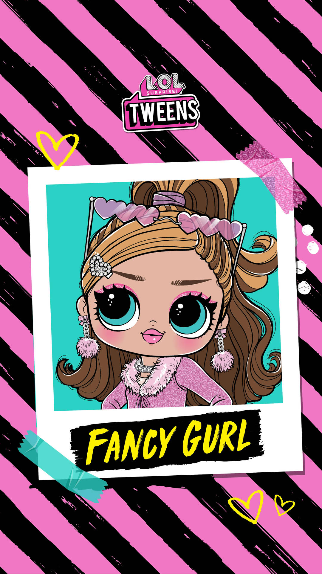 Lol Doll Fancy Gurl Portrait Background