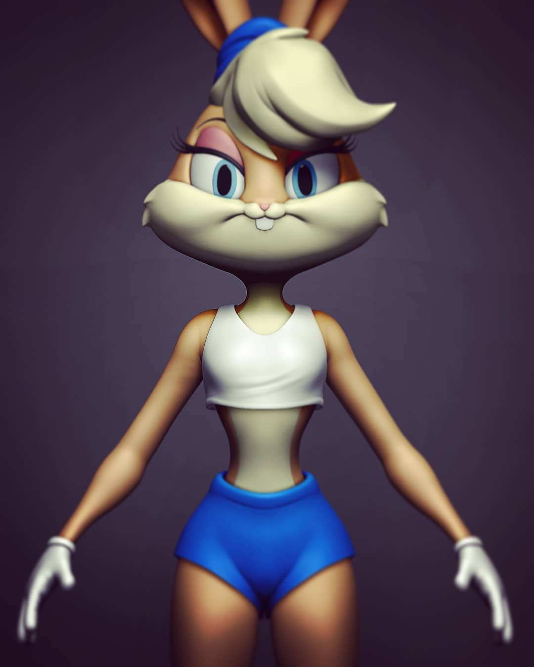 Lola Bunny Cg Model Background