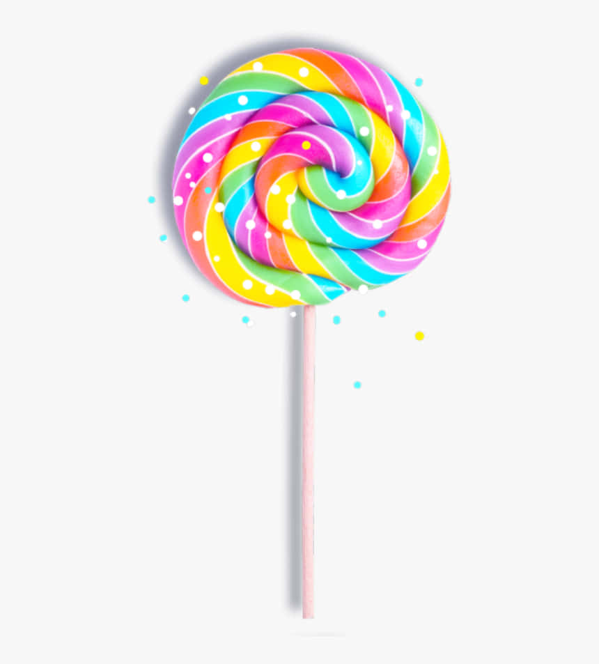 Lollipop Candy Aesthetic Background