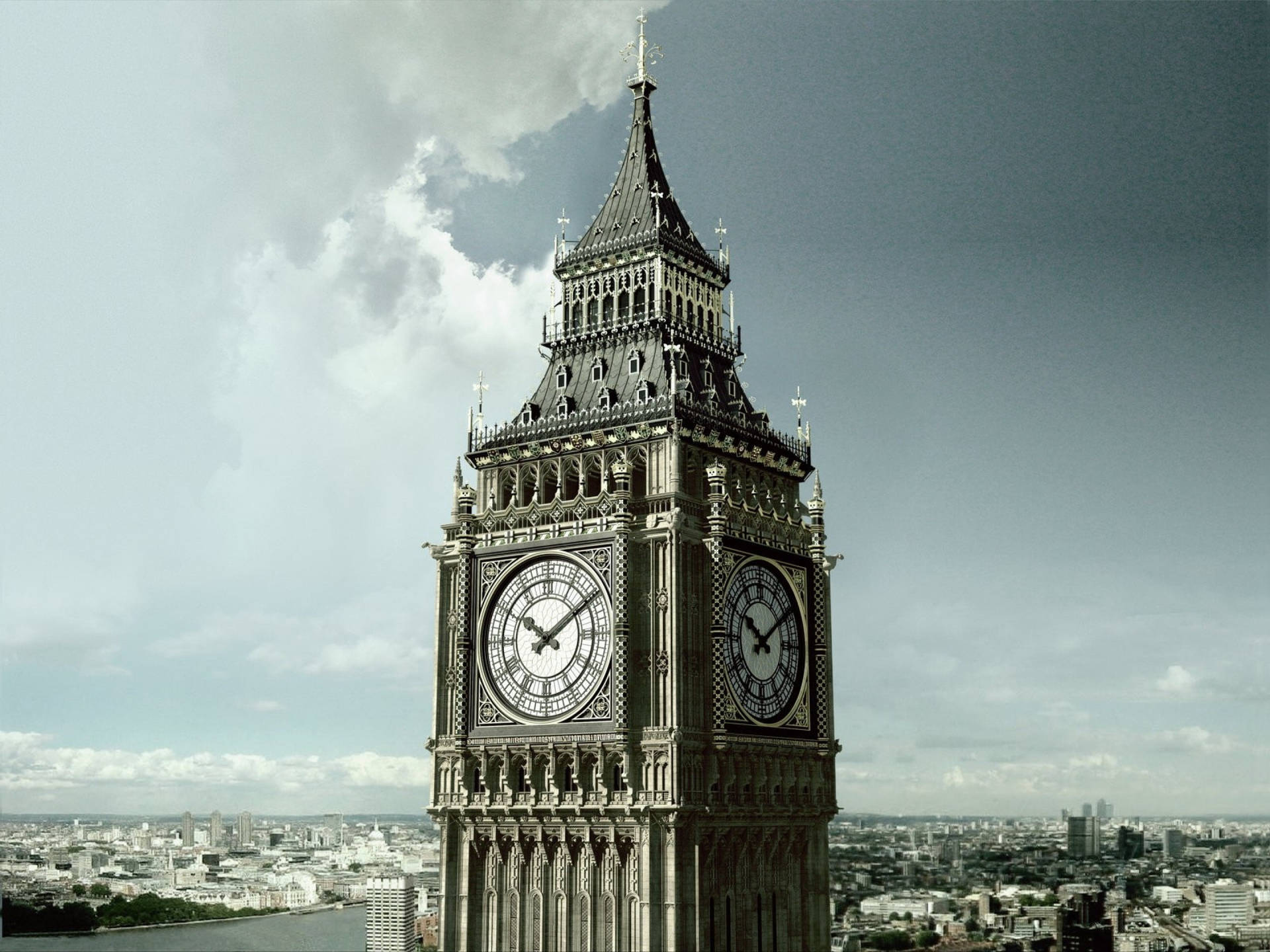 London England Clock Tower
