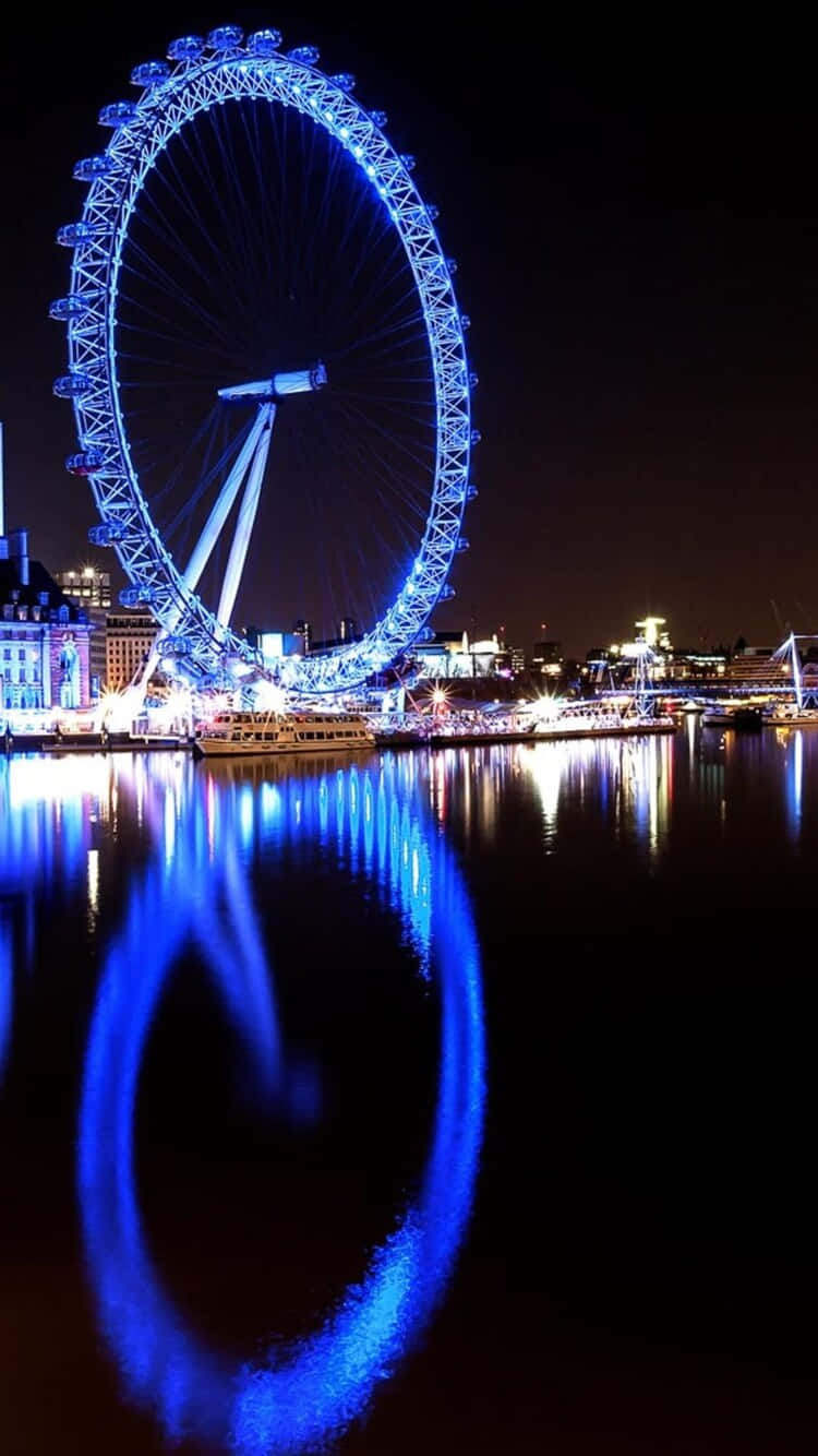 London Eye Gorgeous Night View
