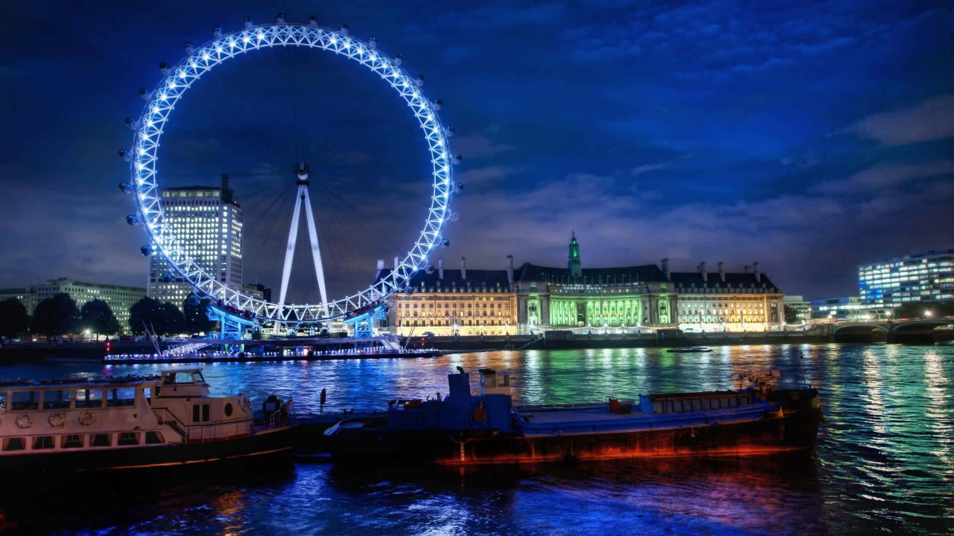 London Eye Wheel In England