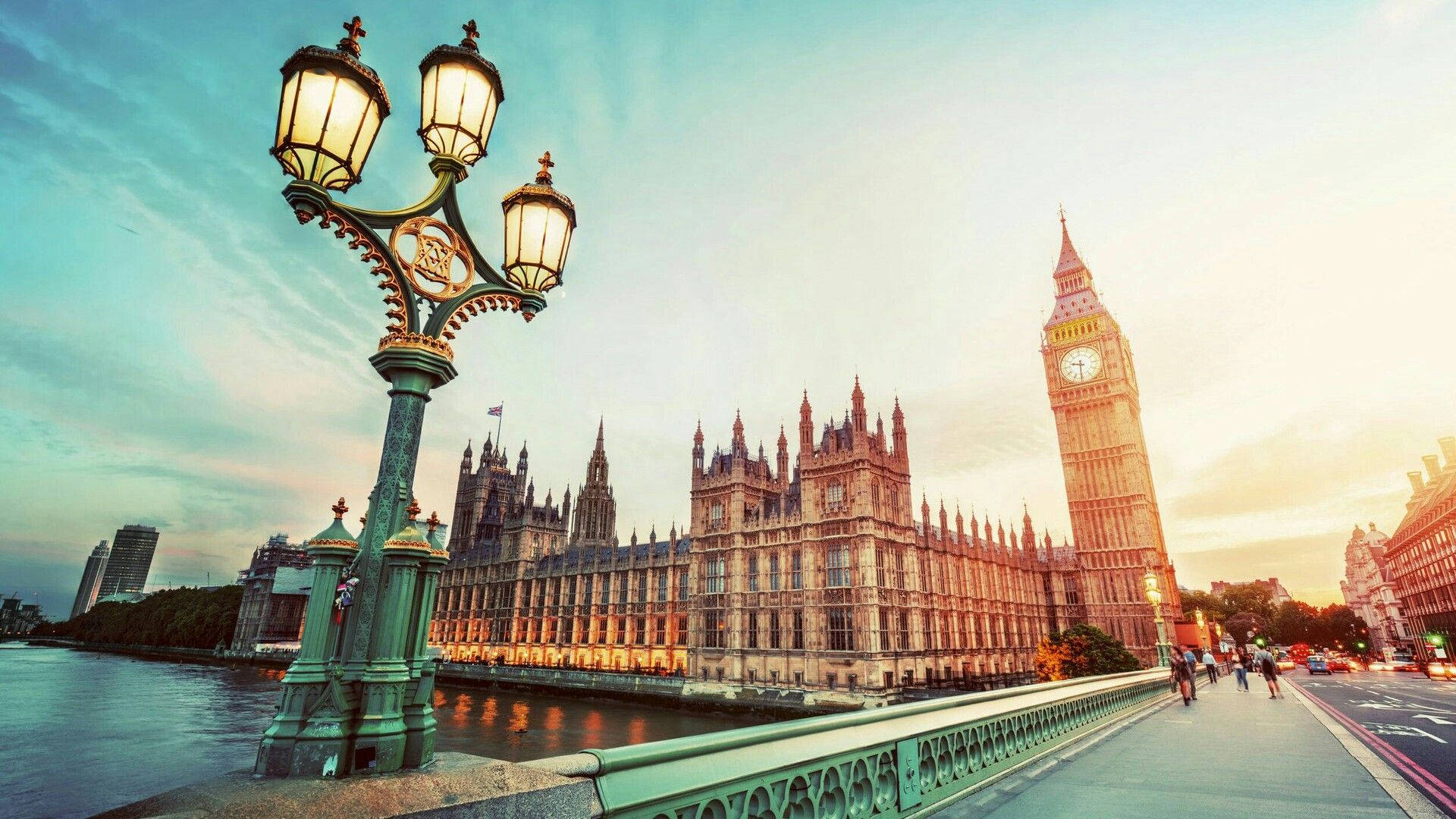 London Westminster Bridge Background