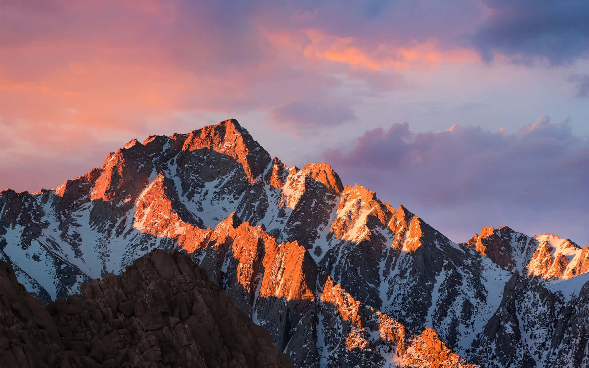 Lone Pine Peak Macbook Default Background