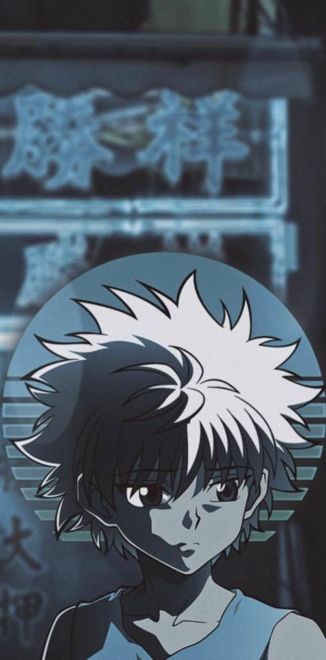 Lonely Hunter X Hunter Killua Pfp Digital Art Background