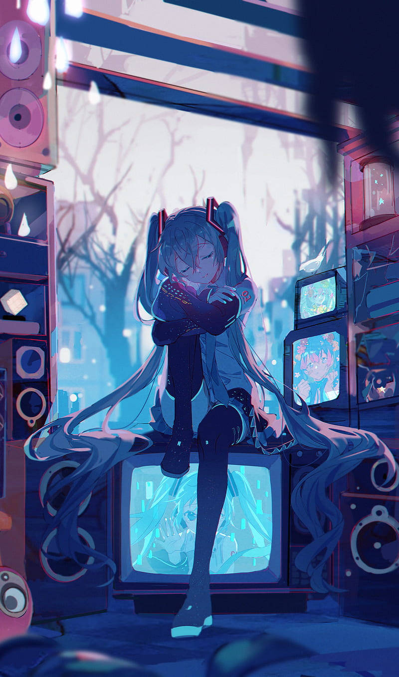 Lonely Vocaloid Background