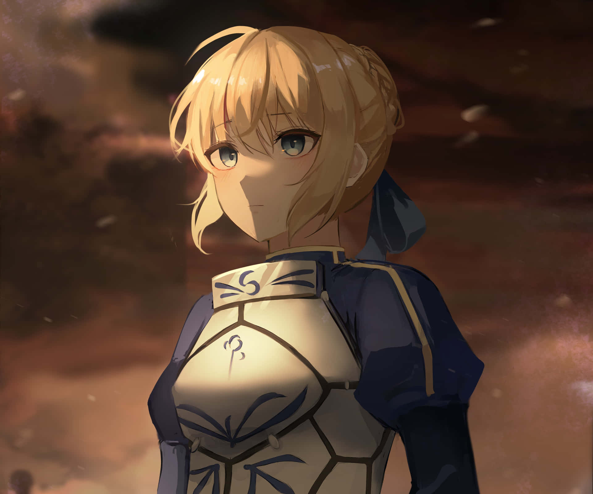 Lonesome Saber Fate Stay Night Background