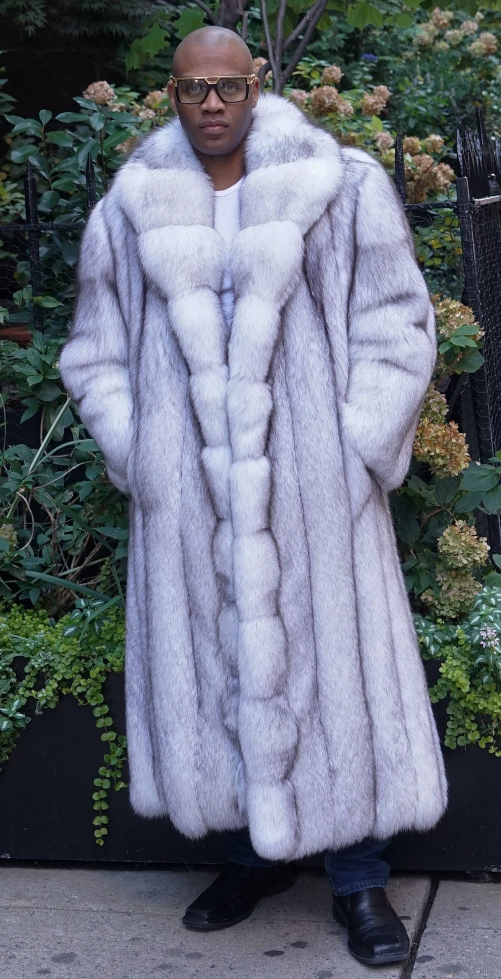 Long Animal Fur Coat Background
