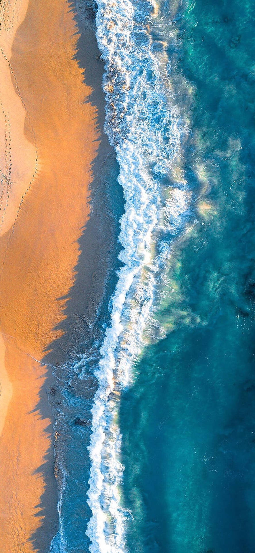 Long Beach Wave Iphone Background