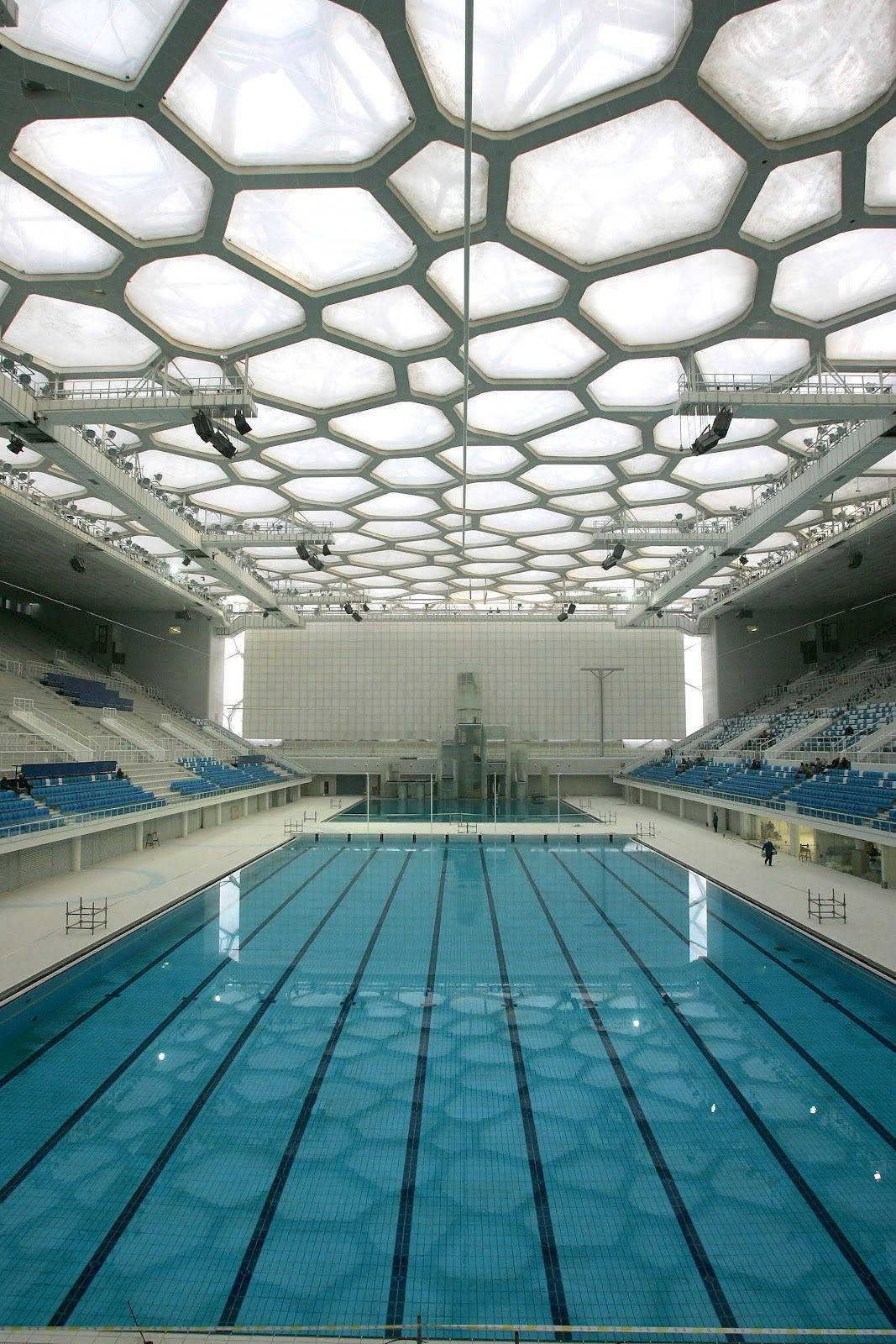 Long Course Swimming Pool Background