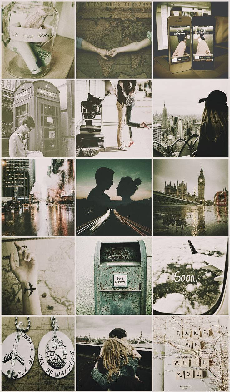 Long Distance Relationship Collage