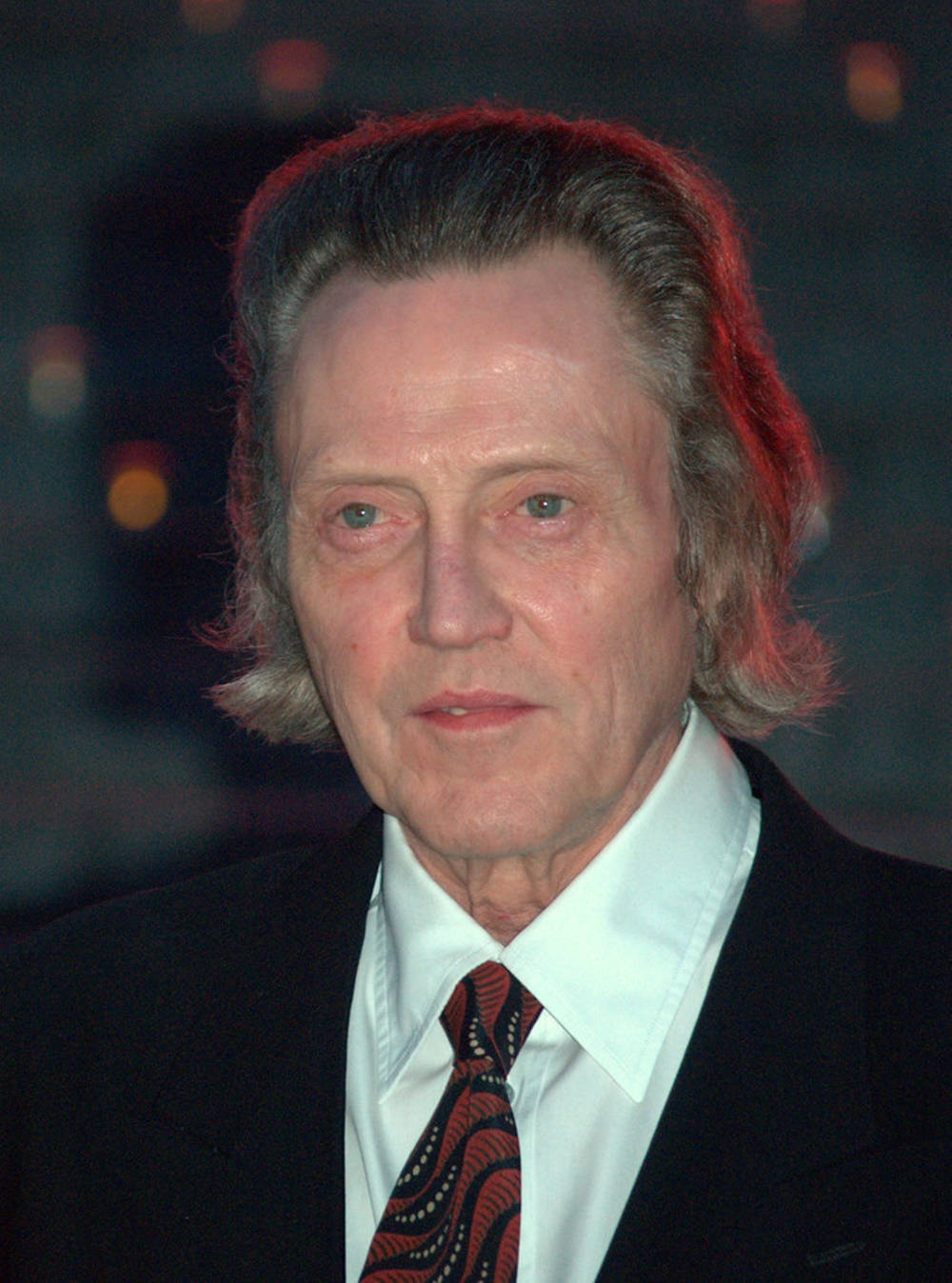 Long Haired Christopher Walken Background