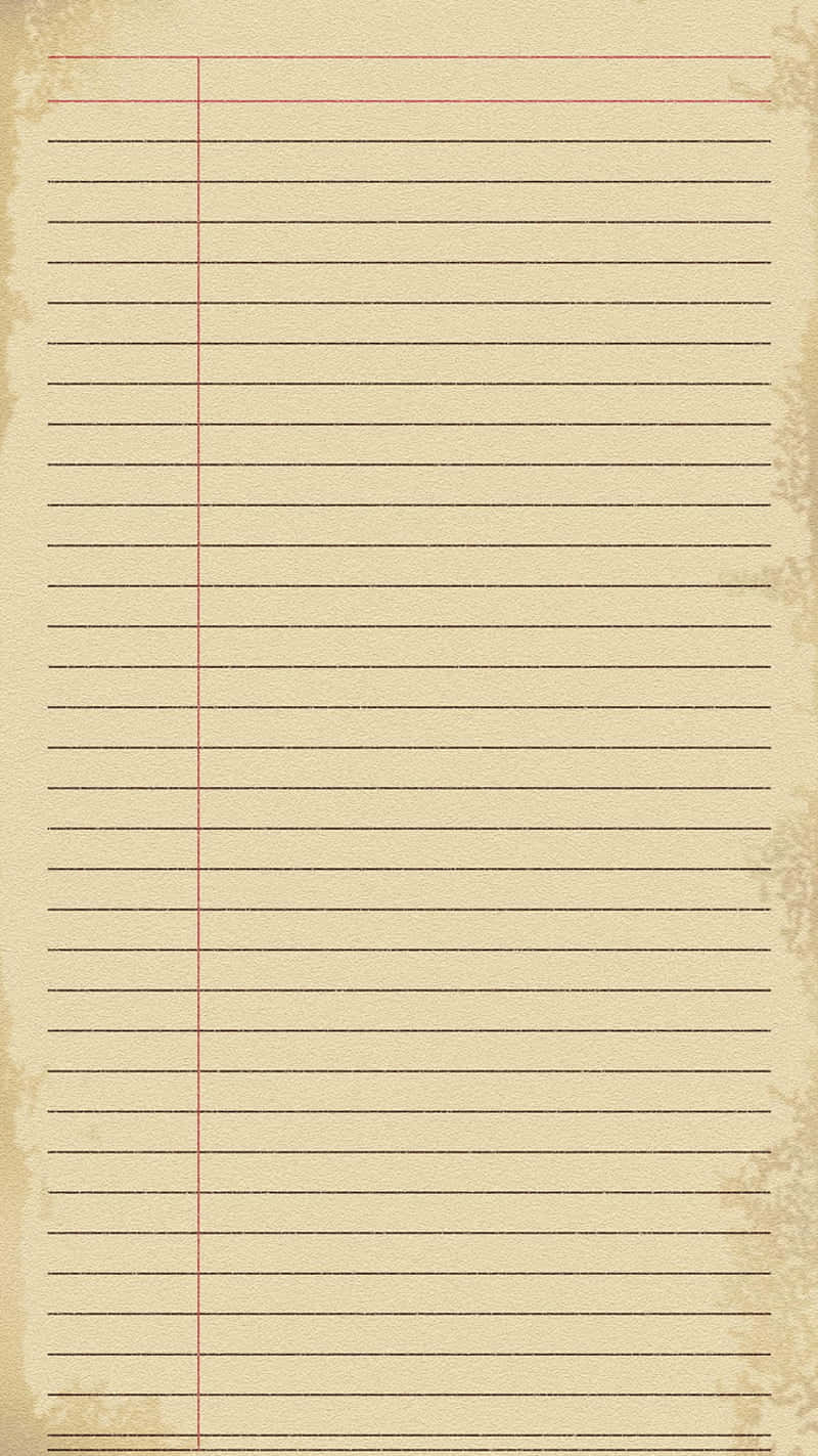 Long Lined Paper Background Background