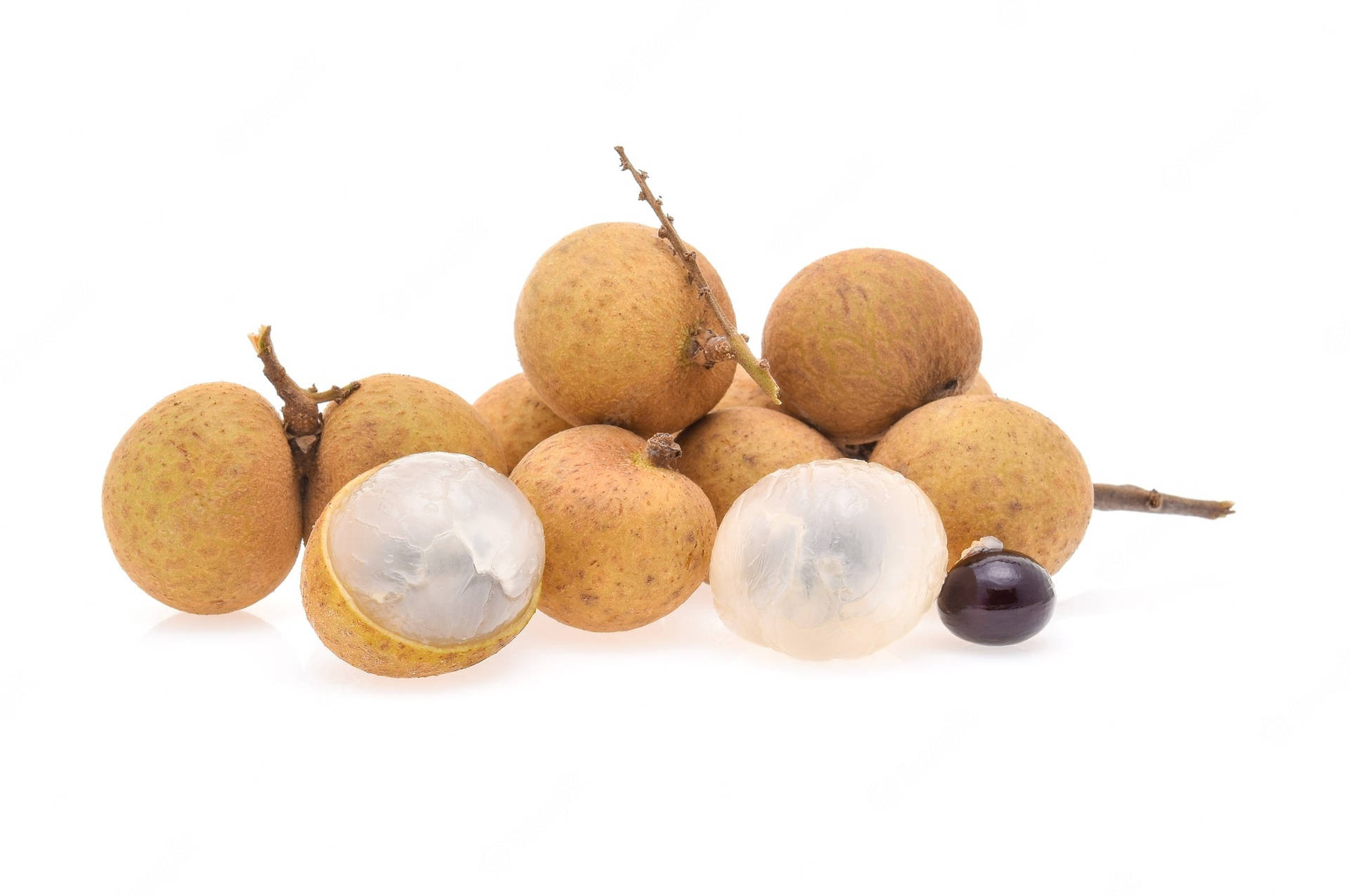 Longan Fruits One Seed