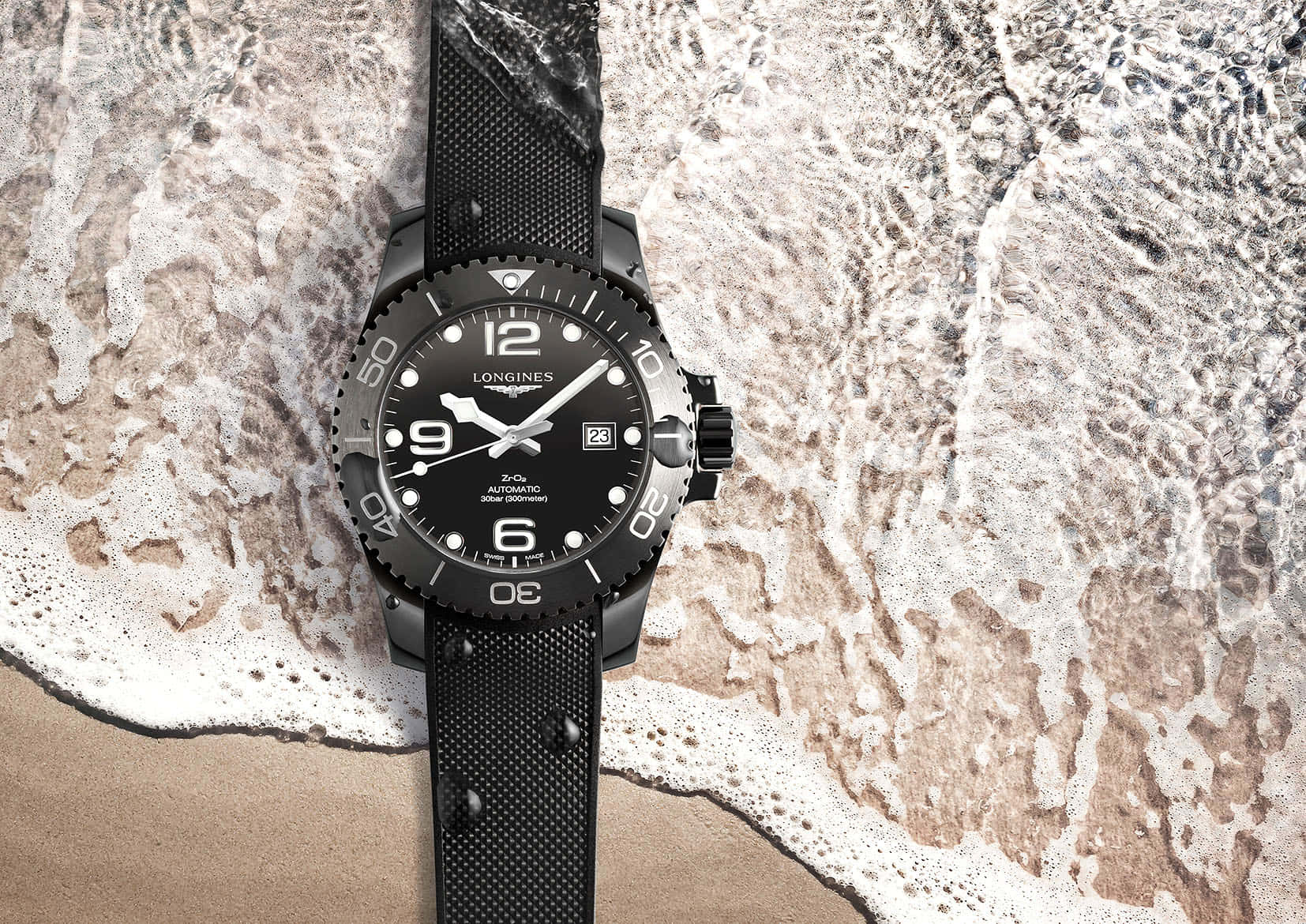 Longines Hydroconquest Full Ceramic Background