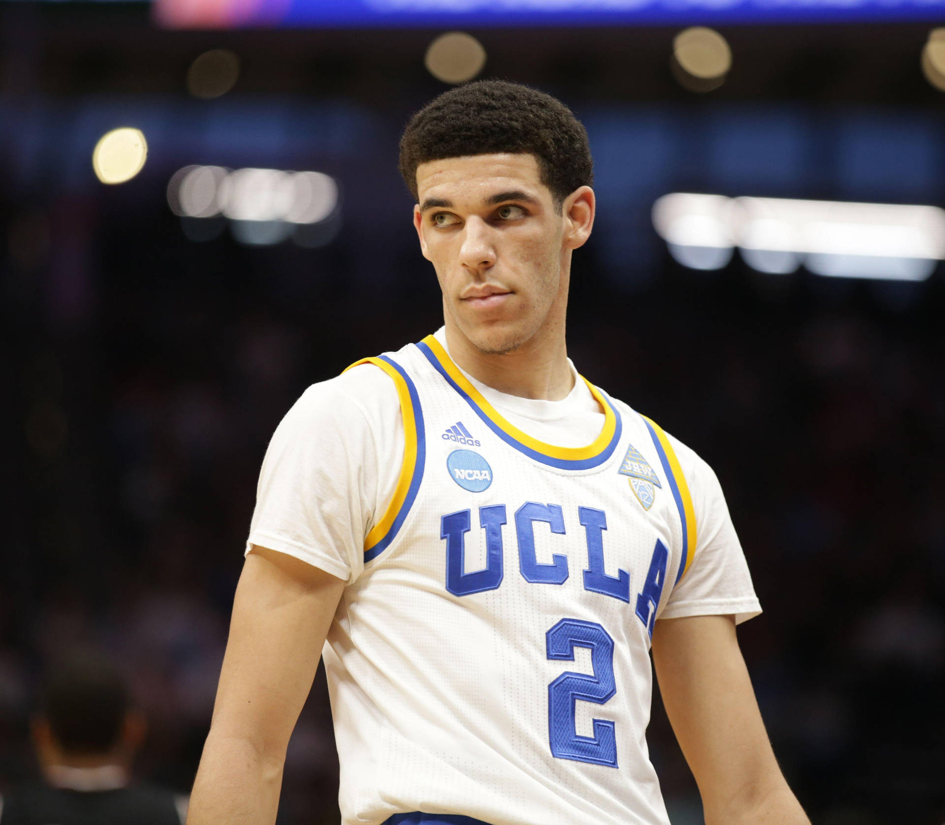 Lonzo Ball Death Stare Background