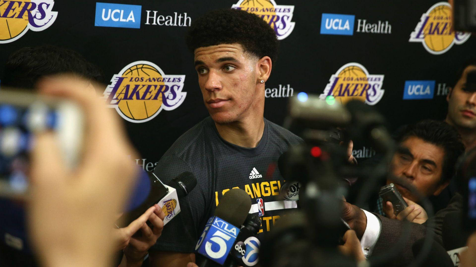 Lonzo Ball Nba Interview Background