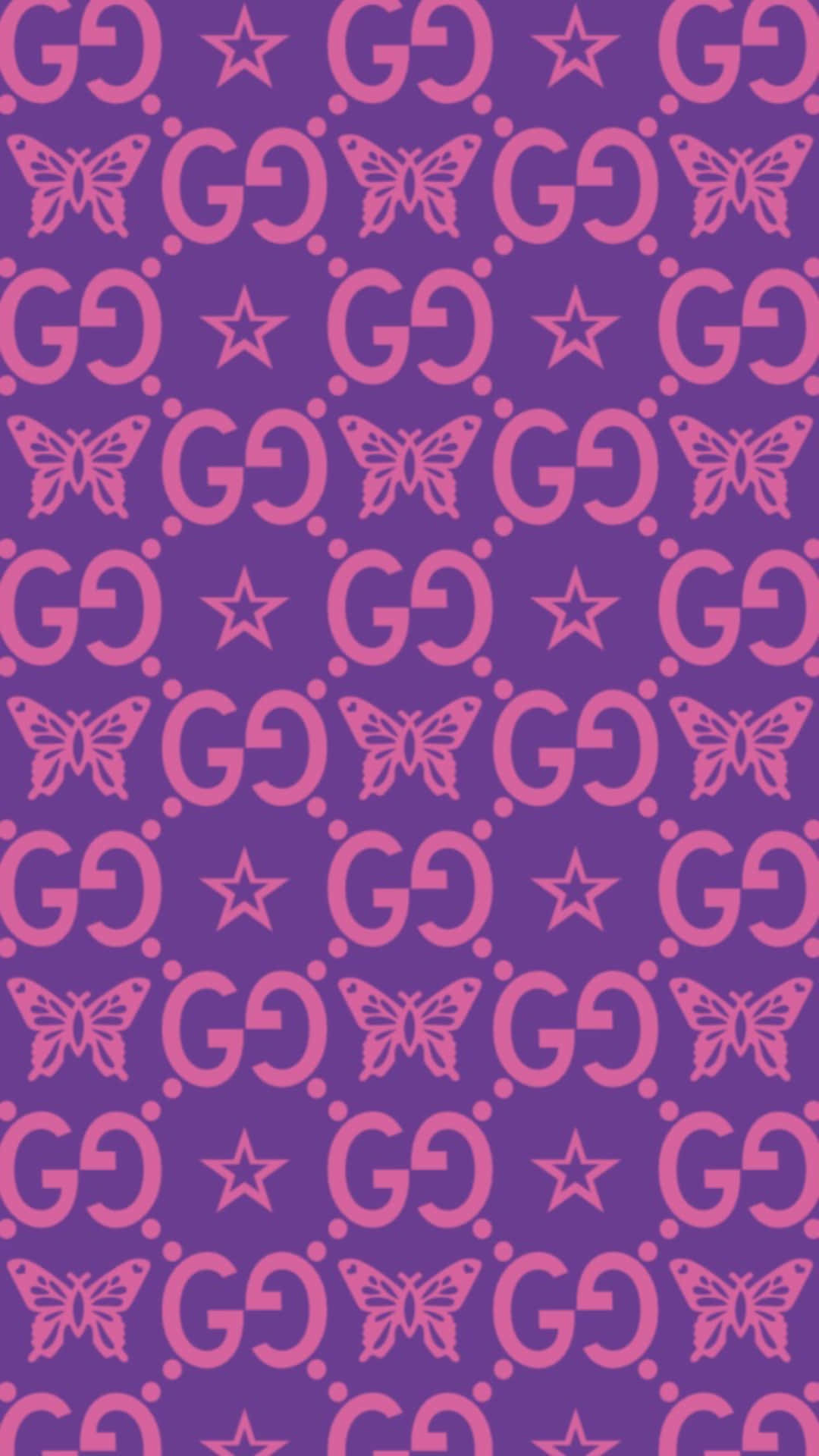 Look As Luxurious As Ever In A Stylish Purple Gucci Dress. Background
