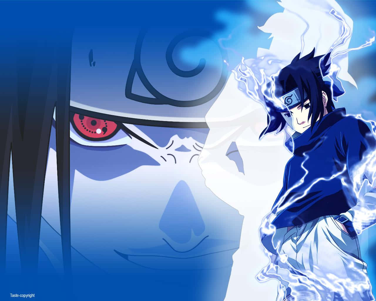 Look At Sasuke! He's A Cutie! Background