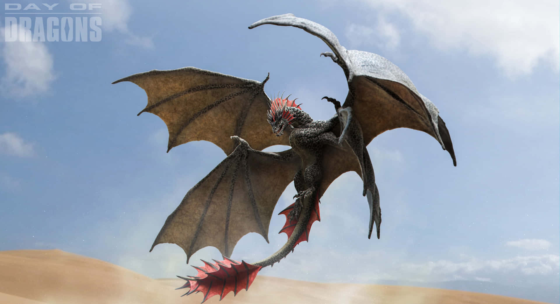 Look At This Beautiful Dragon Flying Through The Skies