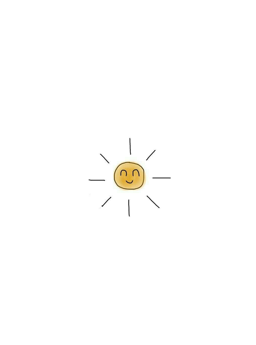 Look At This Cute And Happy Sun! Background