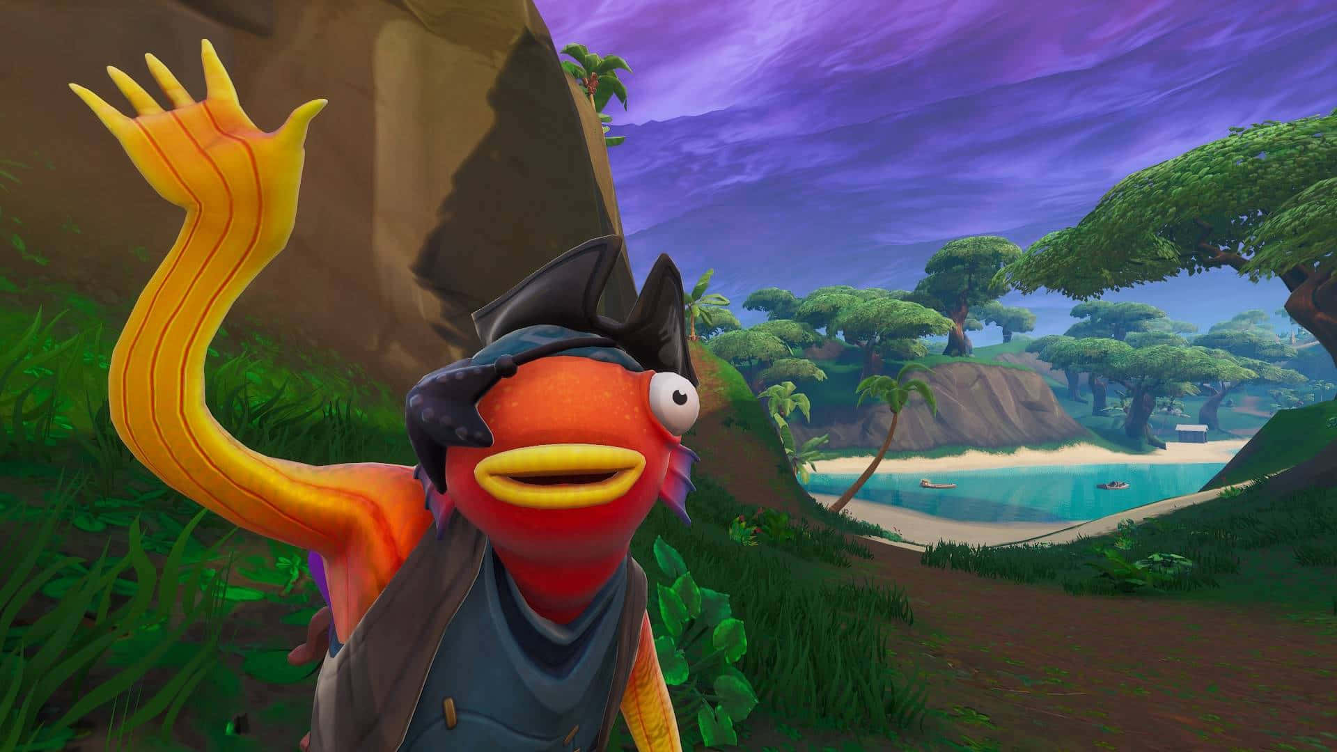 Look At This Fishy Fortnite Fishstick Character! Background