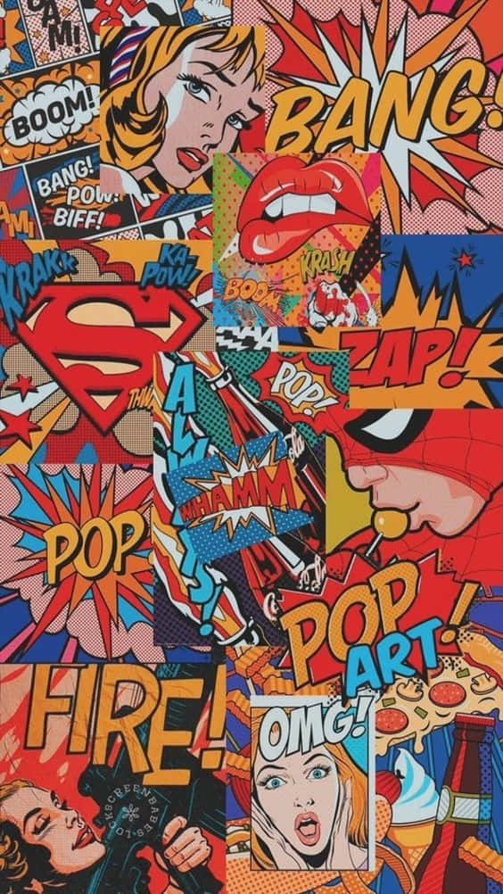 Look Back To The 80s With This Retro-style Iphone Background