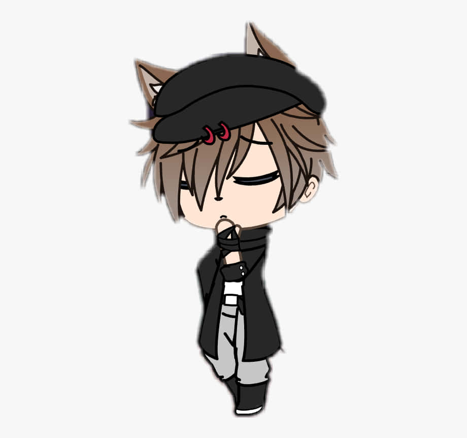 Look Cool With The Stylish Tomboy Gacha Life Outfit Background