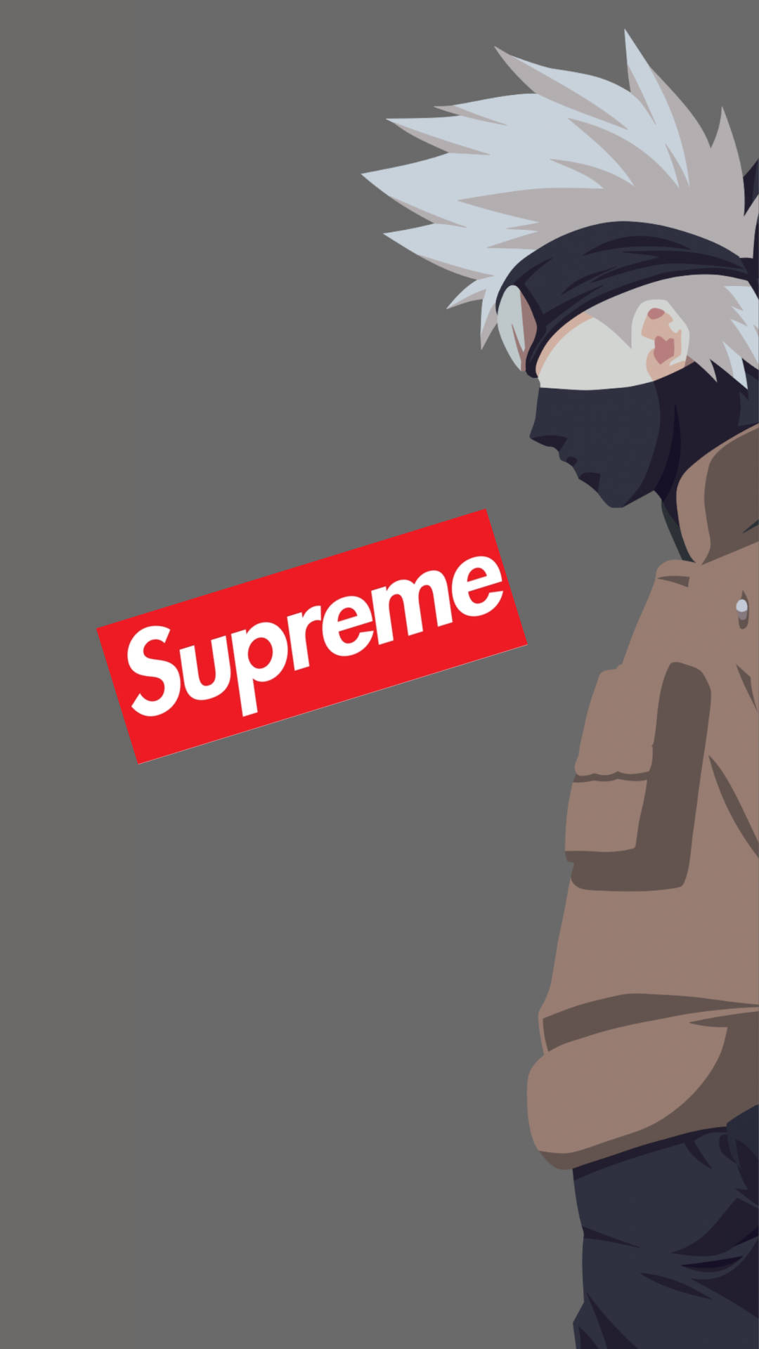 Look Down Kakashi Hatake Supreme Background