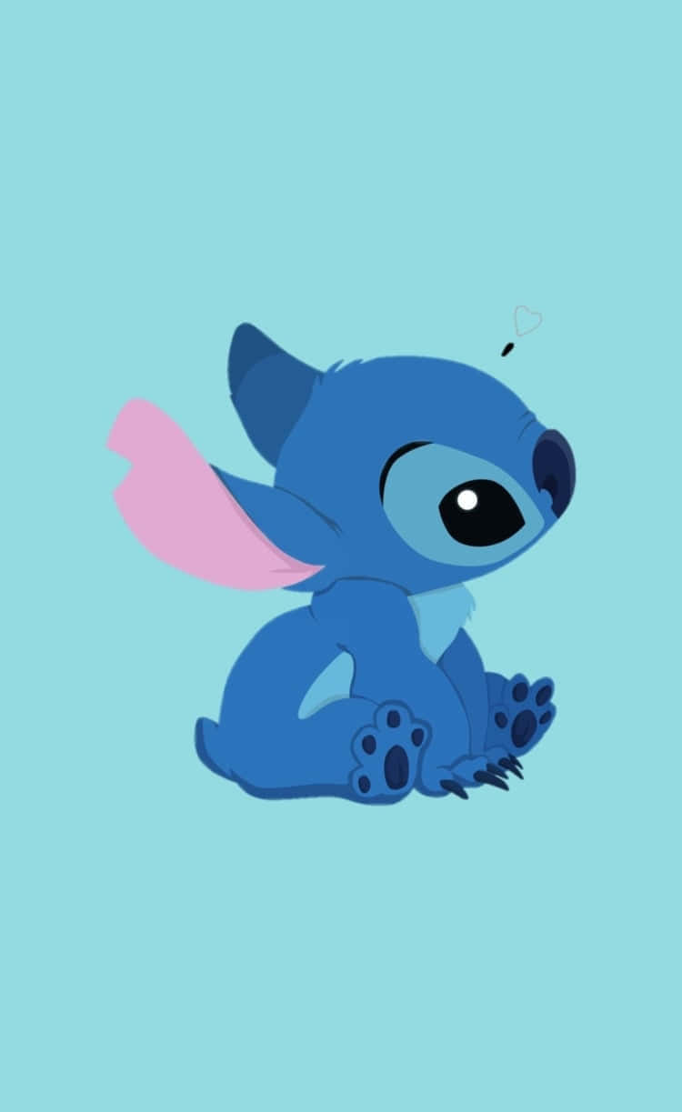Look How Adorable Baby Stitch Looks! Background