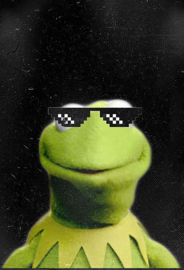 Look No Further - Aesthetic Kermit Is Here! Background