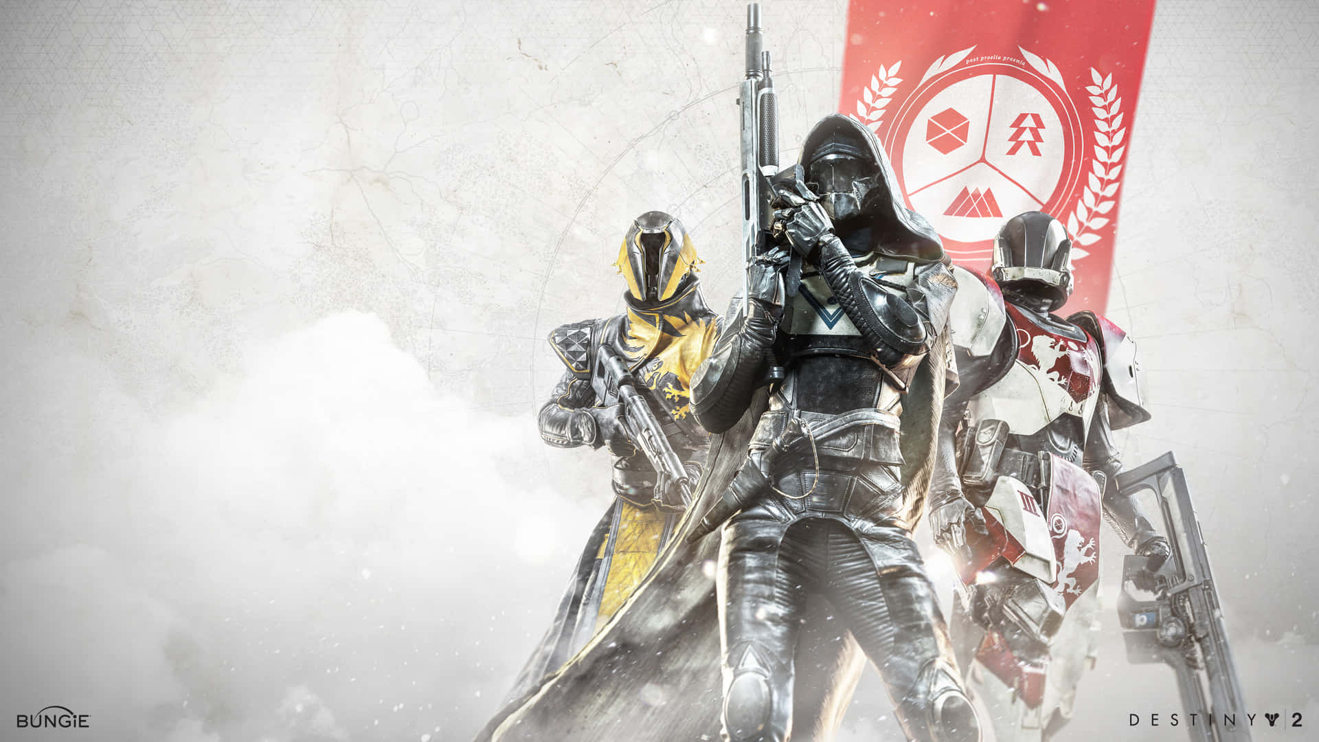 Look Out And Take Control - Be The Hunter In Destiny 2 Background