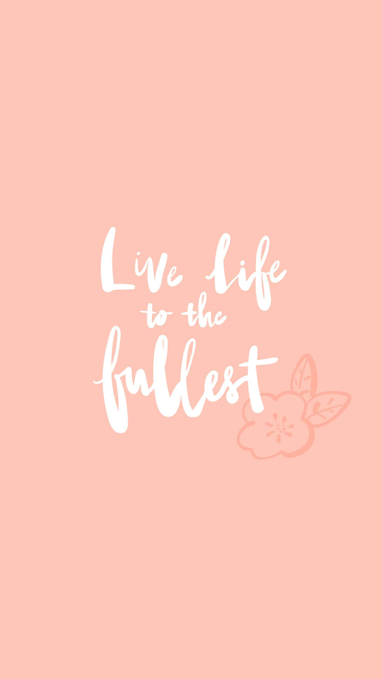 Look Stunning With Our New Peach Iphone Background