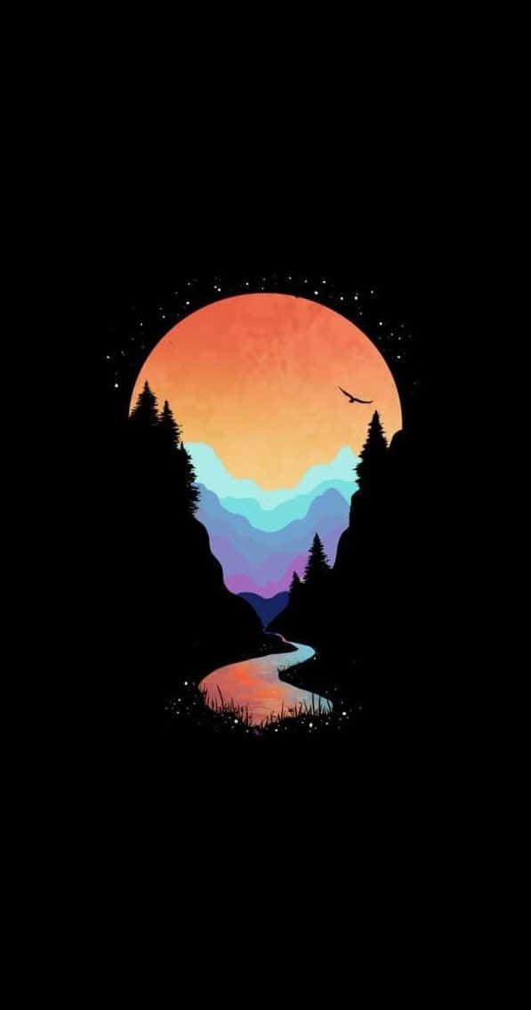 Look Towards The Future With Modern Aesthetic Background