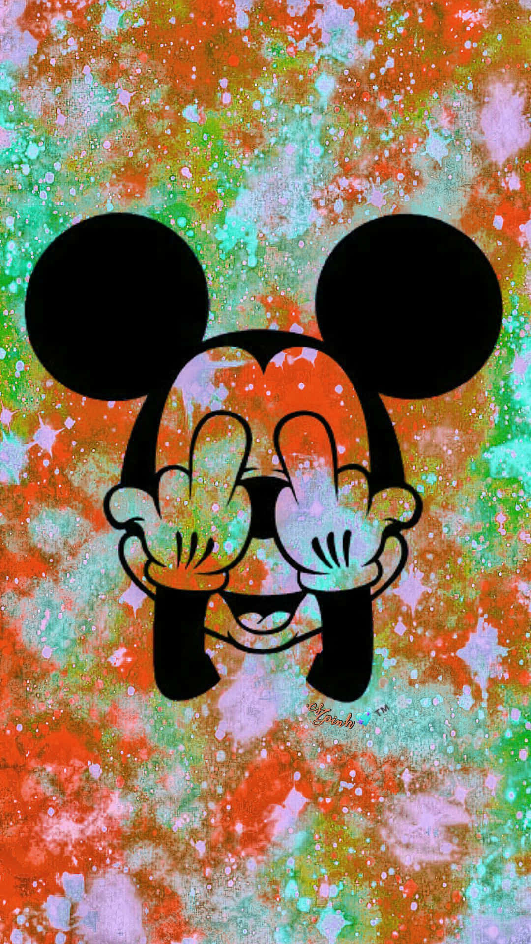 Lookin' Cool, Mickey Mouse! Background