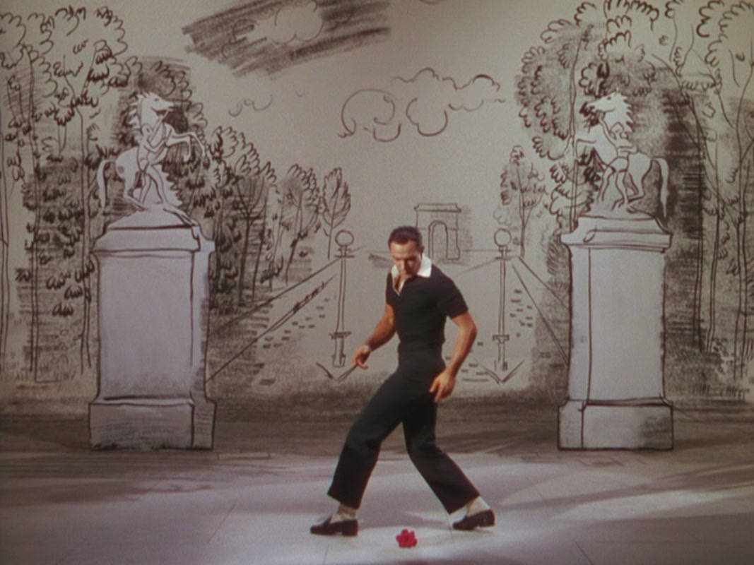 Looking Down Gene Kelly