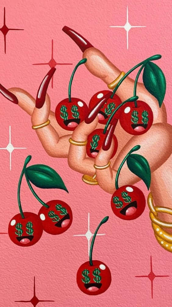 Looking For A Stylish Phone? Check Out This Cute Red Iphone Background
