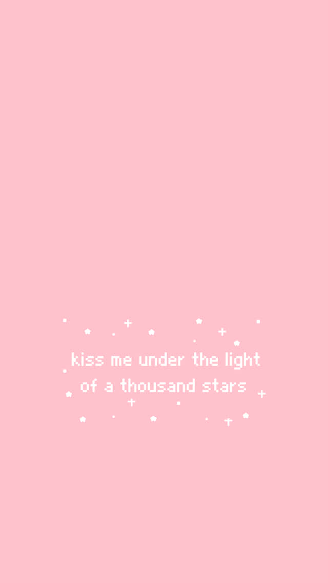 Looking Good And Feeling Cool With A Pink Aesthetic Background