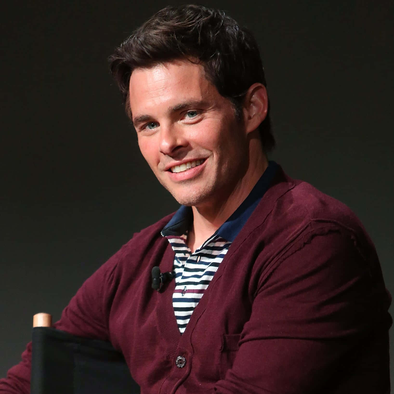 Looking Sharp! An Iconic Photo Of James Marsden. Background