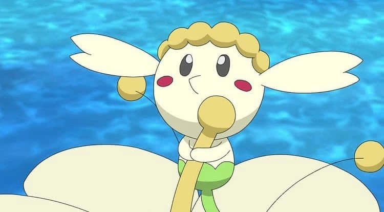 Looking Up Flabébé Background