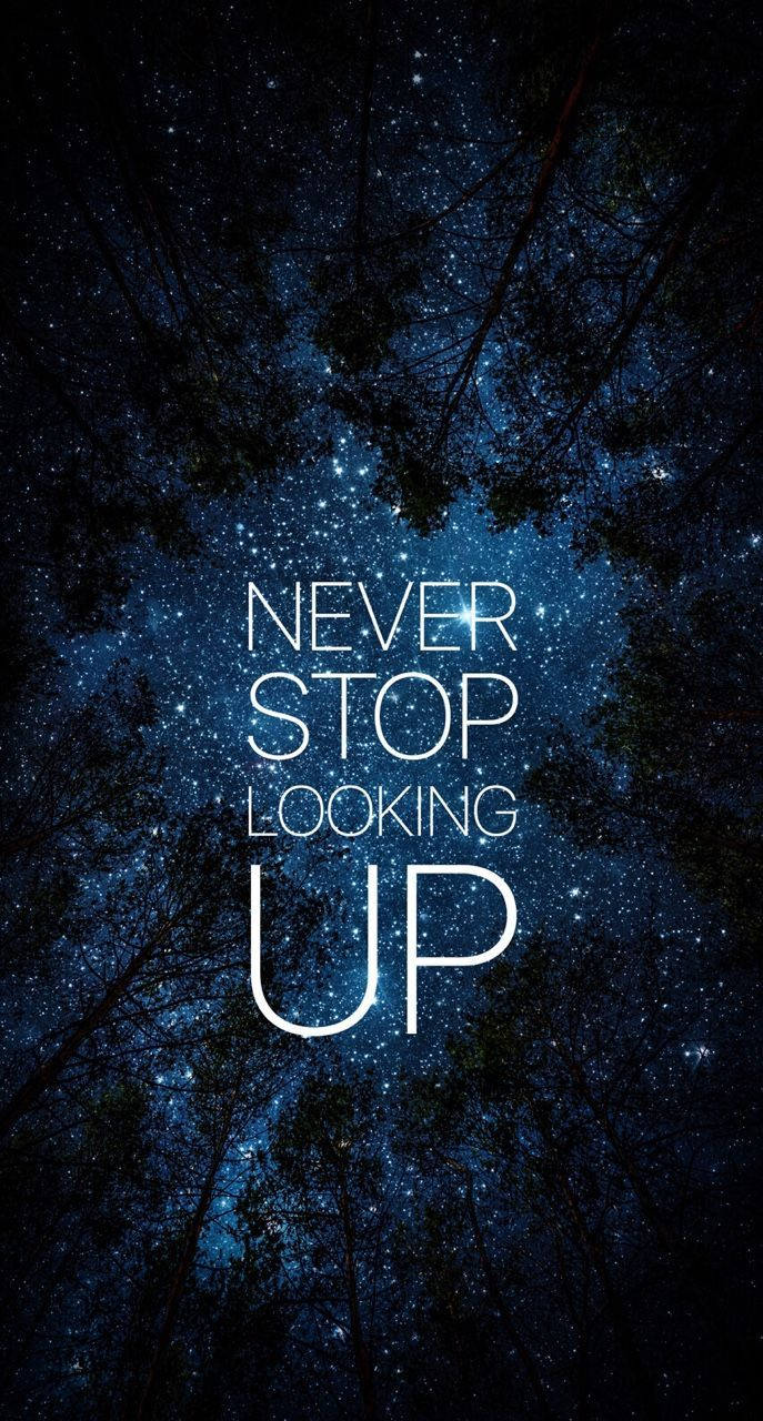 Looking Up Quotes Background