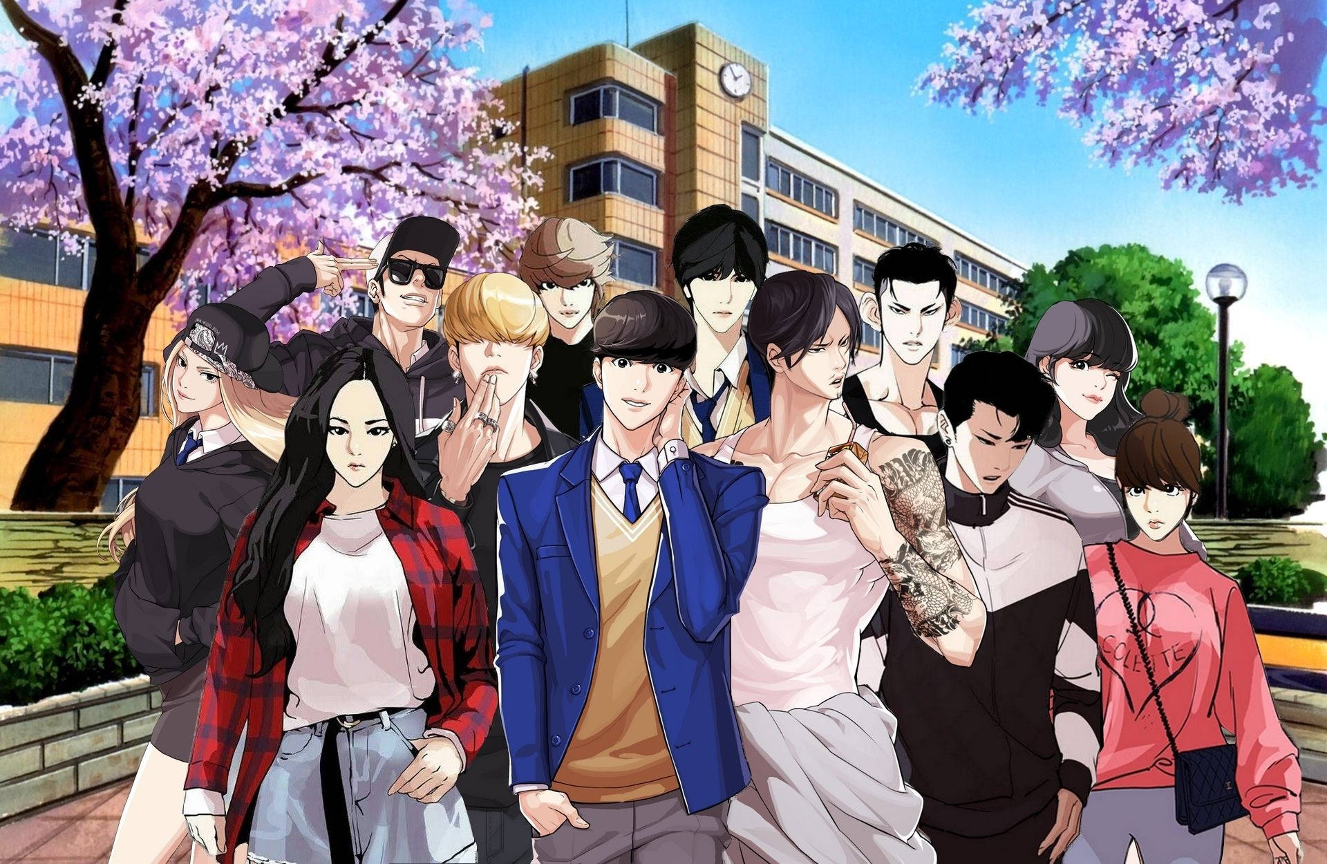 Lookism Full Cast Background