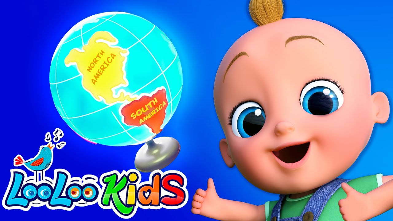 Looloo Kids Around The World Background