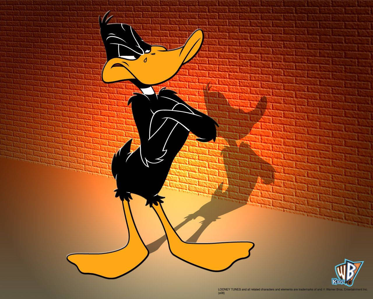 Looney Tunes Cartoon Daffy Duck Background