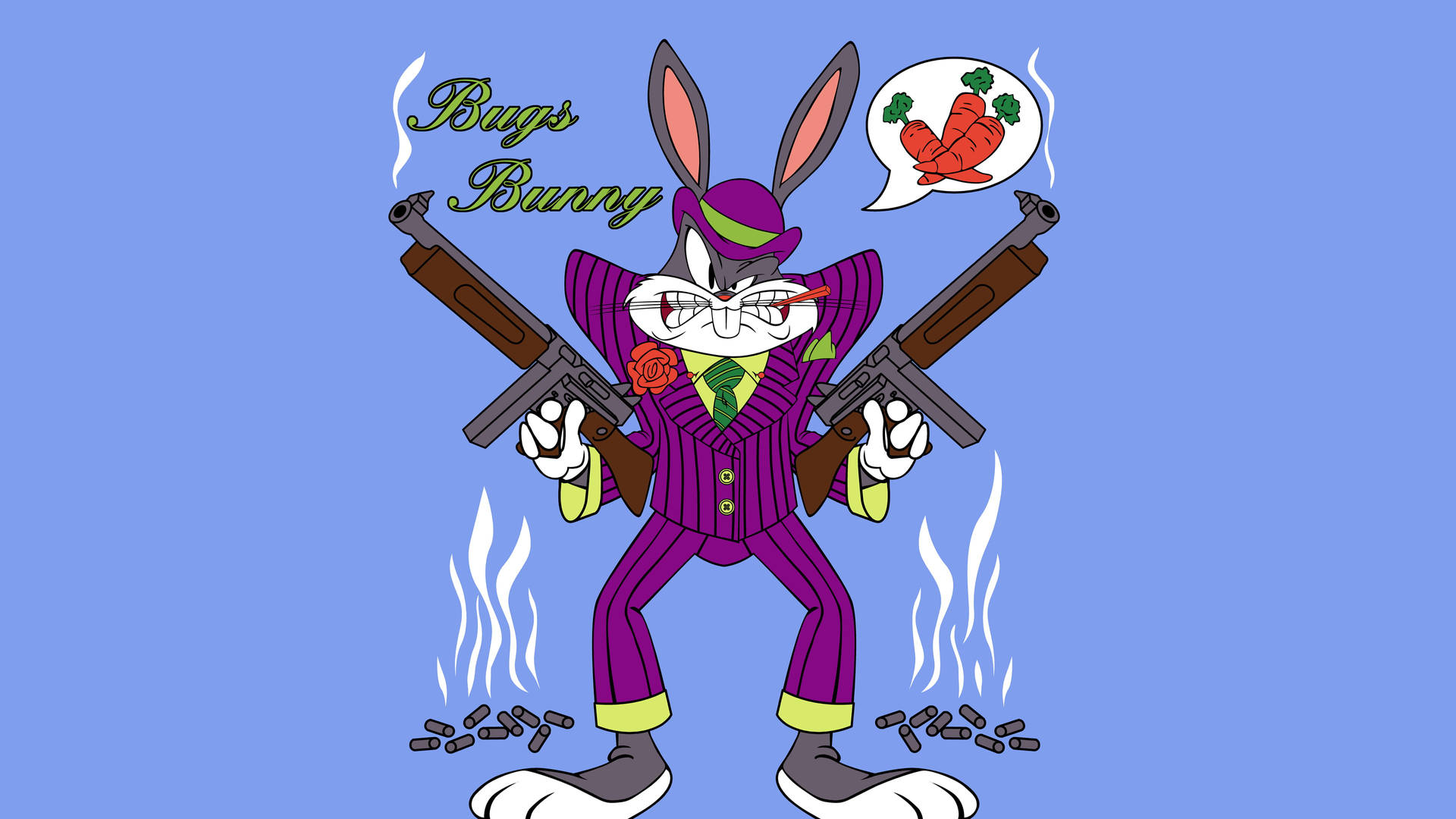 Looney Tunes Gangster Bunny Background