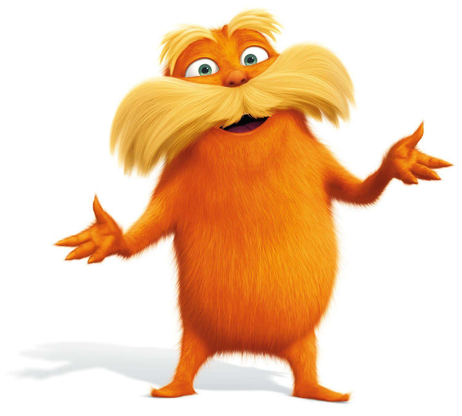 Lorax_ Character_ Pose Background